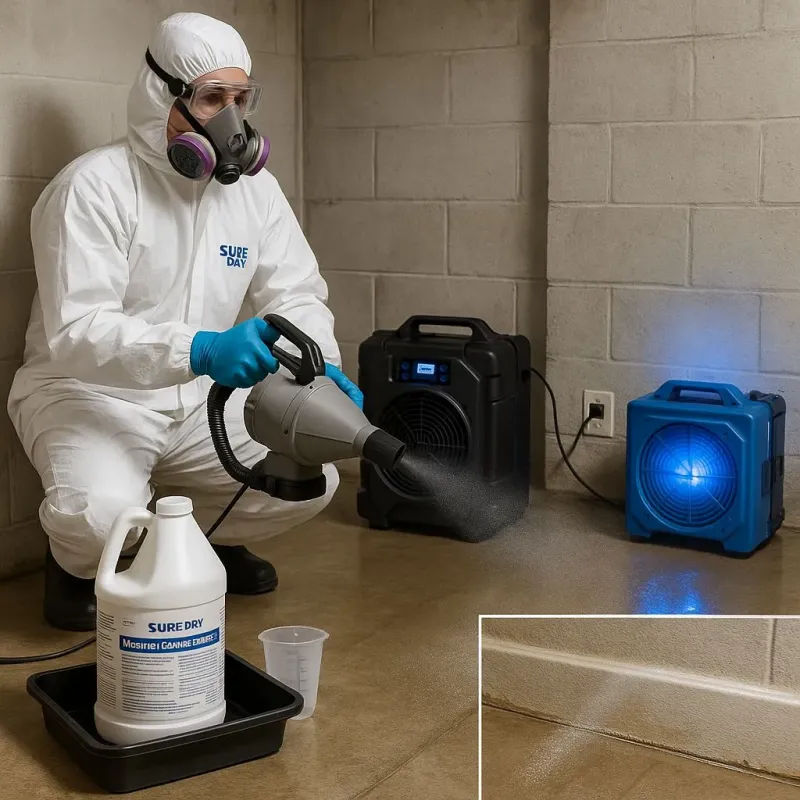 Sanitization and Odor Removal process in Green Meadows, OH